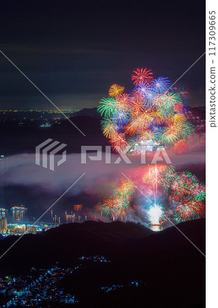 Toba Minato Festival Fireworks 117309665