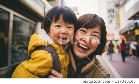 奶奶和孩子相處融洽，拍一張紀念照 10 生成AI 117310103