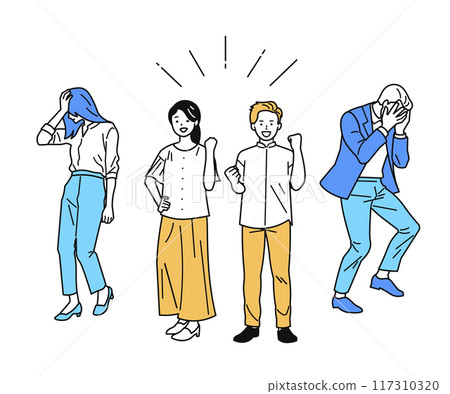 Shocked Business People_Winners and Losers 117310320
