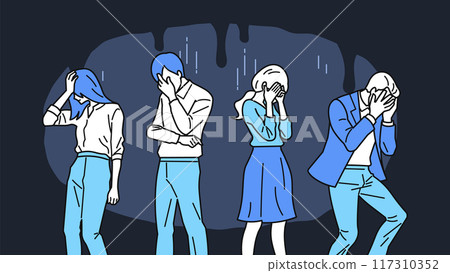 Shocked business person_despair 117310352