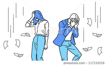 Shocked business person_loss 117310358