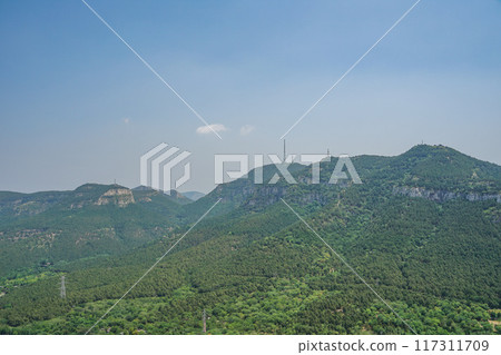Mount Fohui seen from Mount Thousand Buddhas 117311709