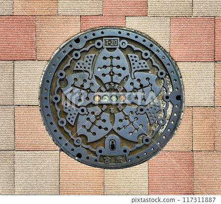 沙井、金屬、污水、道路、人行道 117311887