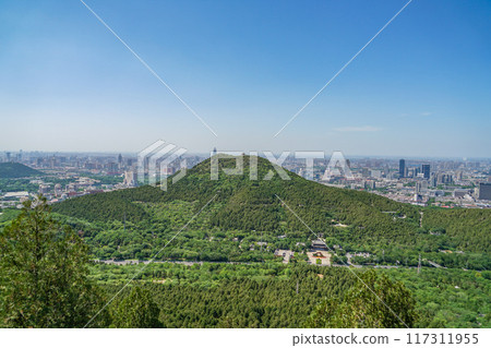 Mount Thousand Buddhas seen from Mount Fohui 117311955