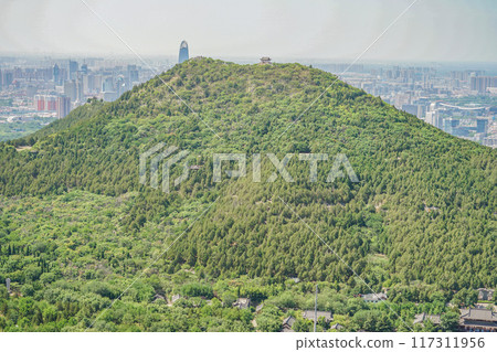 Mount Thousand Buddhas seen from Mount Fohui 117311956
