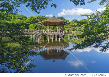 Summer Morning Nara Park Ukiyo-do Reflection Summer Morning Nara Park Ukiyo-do Reflection 117312887