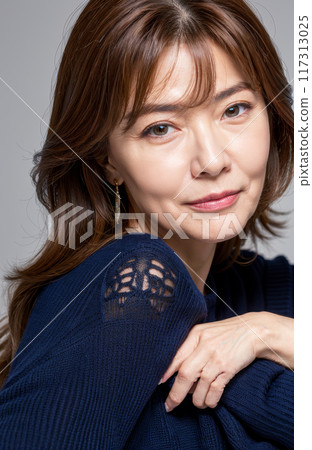 AI-generated image [person] middle-aged woman 117313025