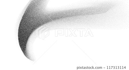 Dotwork abstract background, black grain texture, Abstract stipple sand effect, gradient backdrop from dots. 117313114