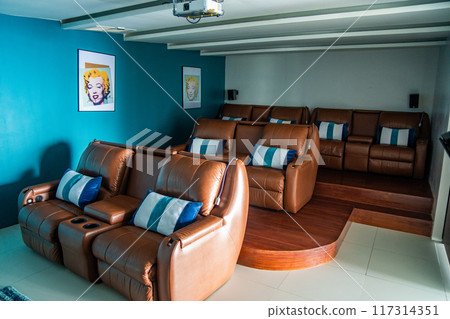 View of luxury Villa in Phuket, Thailand 117314351