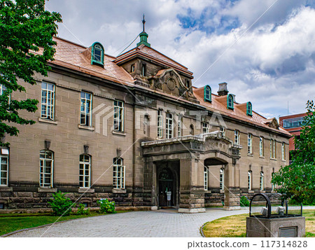 札幌市博物館（原札幌上訴法院大樓），車庫，札幌市中央區，陰天。 117314828