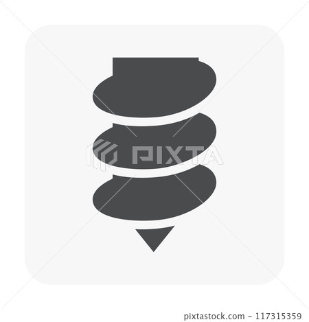 geotechnical engineering icon 117315359