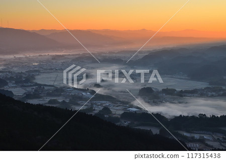 Uono Flight Area at dawn Uono Flight Area at dawn 117315438