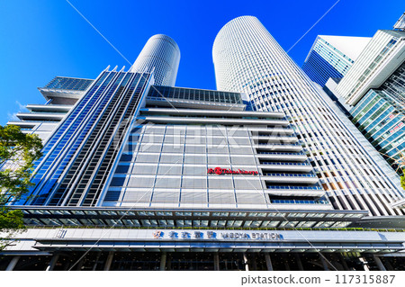 JR Nagoya Station (commonly known as Meieki) is the gateway to sightseeing in Nagoya [Urban landscape of Nagoya, Aichi Prefecture] 117315887