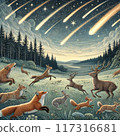 動物追逐流星 117316681