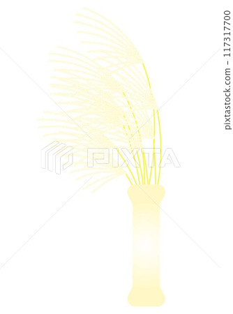 蒲葦插畫素材 117317700