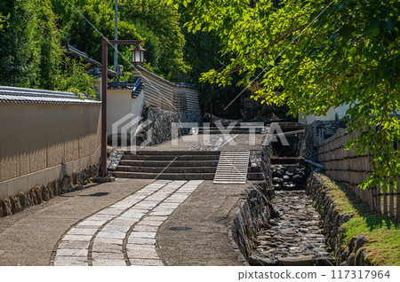 The back approach to Todaiji Temple's Nigatsudo Hall 117317964