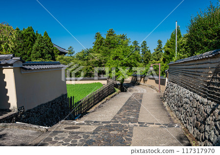The back approach to Todaiji Temple's Nigatsudo Hall 117317970