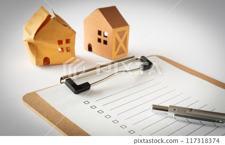 Earthquake resistant and non-earthquake resistant houses and check sheet Earthquake resistant new earthquake resistant standards housing 117318374