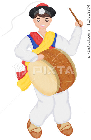 janggu dance 117318874