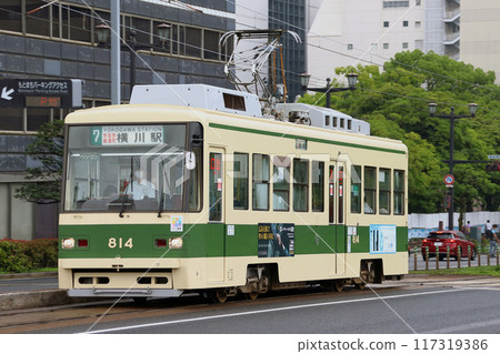 [Y-U] Hiroshima Electric Railway 800 series (Line 7: Yokokawa Station ⇔ Hiroshima Port) 117319386