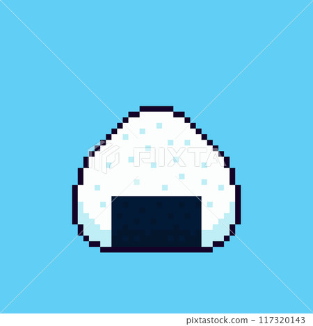 Pixel art onigiri game asset design Pixel art onigiri game asset design 117320143