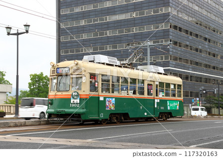 [M-U]廣島電鐵1900型（3號線：廣電西廣島⇔廣電總公司前） 117320163