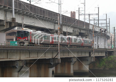 [JR-R] Sanyo Main Line 227 Series (4-car train: Shiraichi⇔Hiroshima⇔Onoura) 117320281