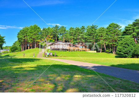 Visitor center in Kitayamazaki, Tohoku, a facility where you can receive support from tourist guides; Tanohata Village, Iwate Prefecture (3) 117320812