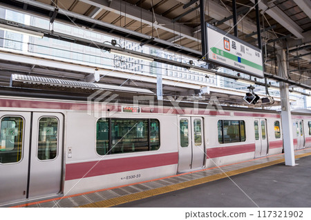 [品川站] 常磐線紅色列車等待出發 117321902