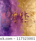 Abstract backgrounds  violet golden close up 117323001