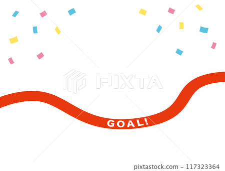 Finish line illustration 117323364