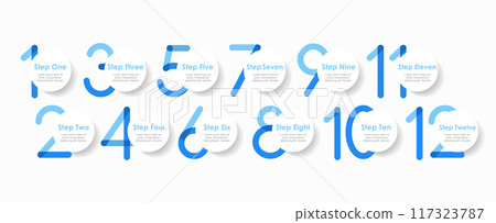 Infographic design template with place for your data. Vector illustration. 117323787