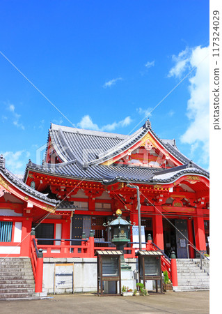 愛知縣海間市真目寺大殿風景 117324029