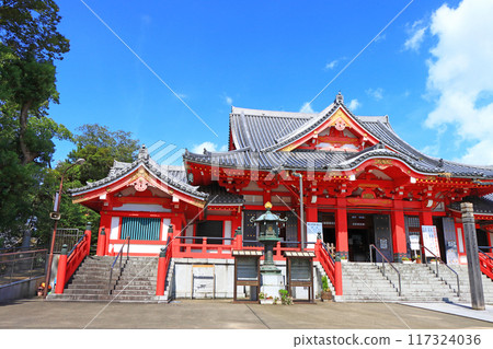 A view of the main hall of Jimokuji Temple, Ama City, Aichi Prefecture A view of the main hall of Jimokuji Temple, Ama City, Aichi Prefecture 117324036