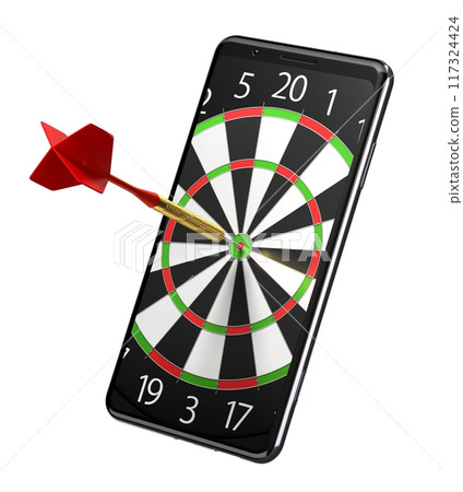Play darts on your smartphone 117324424