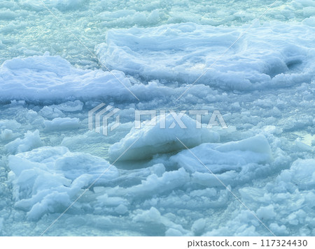 Surface of drift ice Surface of drift ice 117324430