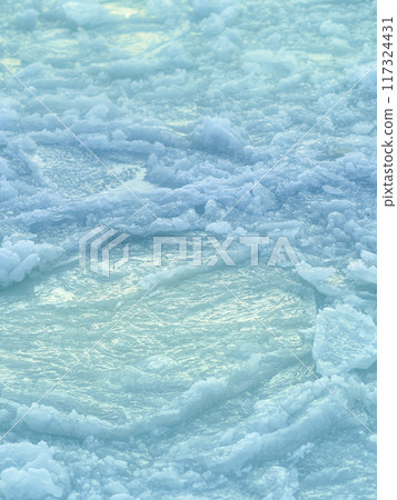 Surface of drift ice Surface of drift ice 117324431