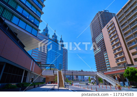 Looking south (towards Nisshin-cho, etc.) from Muza Street in Omiya-cho, Saiwai-ku, Kawasaki City, Kanagawa Prefecture Looking south (towards Nisshin-cho, etc.) from Muza Street in Omiya-cho, Saiwai-ku, Kawasaki City, Kanagawa Prefecture 117324583