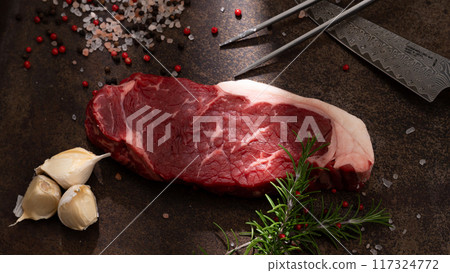 Meat BBQ Iron Plate Meat BBQ Iron Plate 117324772