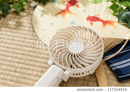 Portable fans and hand fans Portable fans and hand fans 117324918
