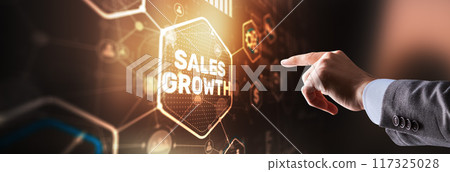 Business development to success and growing growth concept 117325028