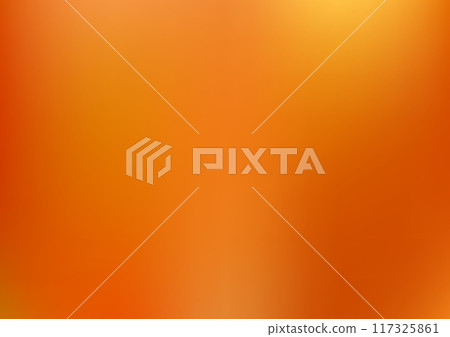色彩鮮豔的橘色漸層背景素材 117325861