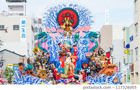 "Aomori Prefecture" Gorgeous float competition Hachinohe Sansha Taisai Summer "Aomori Prefecture" Gorgeous float competition Hachinohe Sansha Taisai Summer 117326005