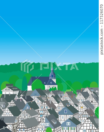 Freudenberg Germany summer scenery Freudenberg Germany summer scenery 117326070