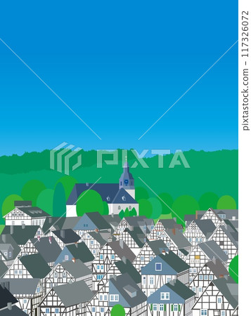 Freudenberg Germany summer scenery 117326072