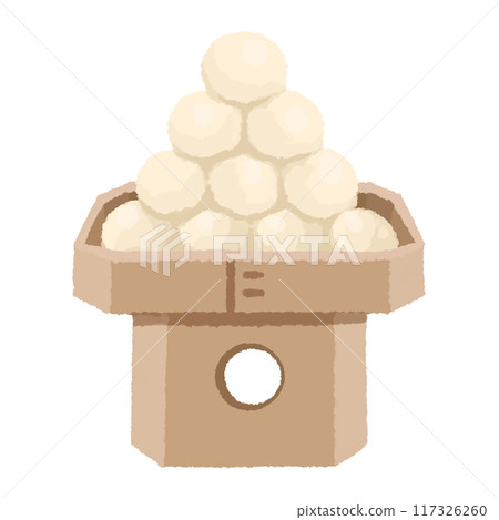 月見團子(有紋理) 月見團子(有紋理) 117326260