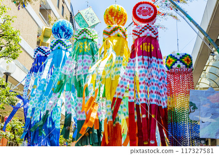 Tanabata Festival Sendai Tanabata Tanabata 117327581