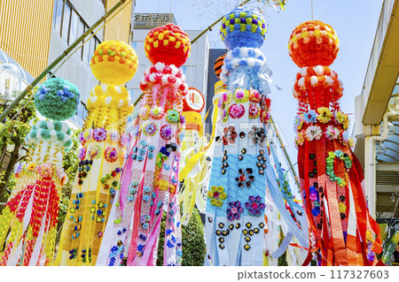 Tanabata Festival Sendai Tanabata Tanabata 117327603