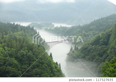 第一隻見河大橋（福島縣三島町） 117327635