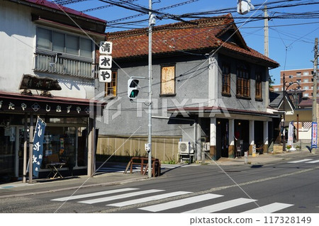 福島縣會津若松市 JR 會津若松站週邊的街景 福島縣會津若松市 JR 會津若松站週邊的街景 117328149